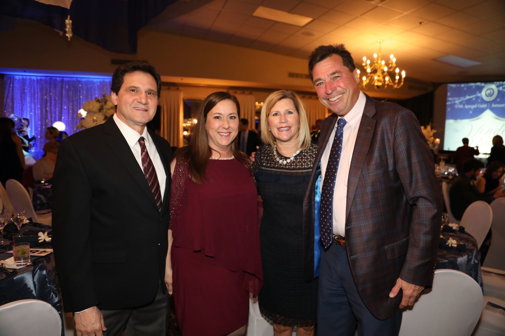 Dave and Julie Passanise, Kelly and Dan Harbaugh